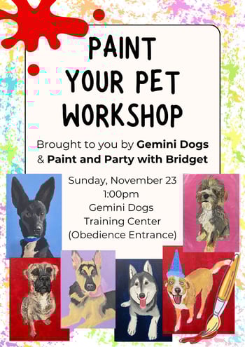 Colorful Paint Splash Border Page A4 Document