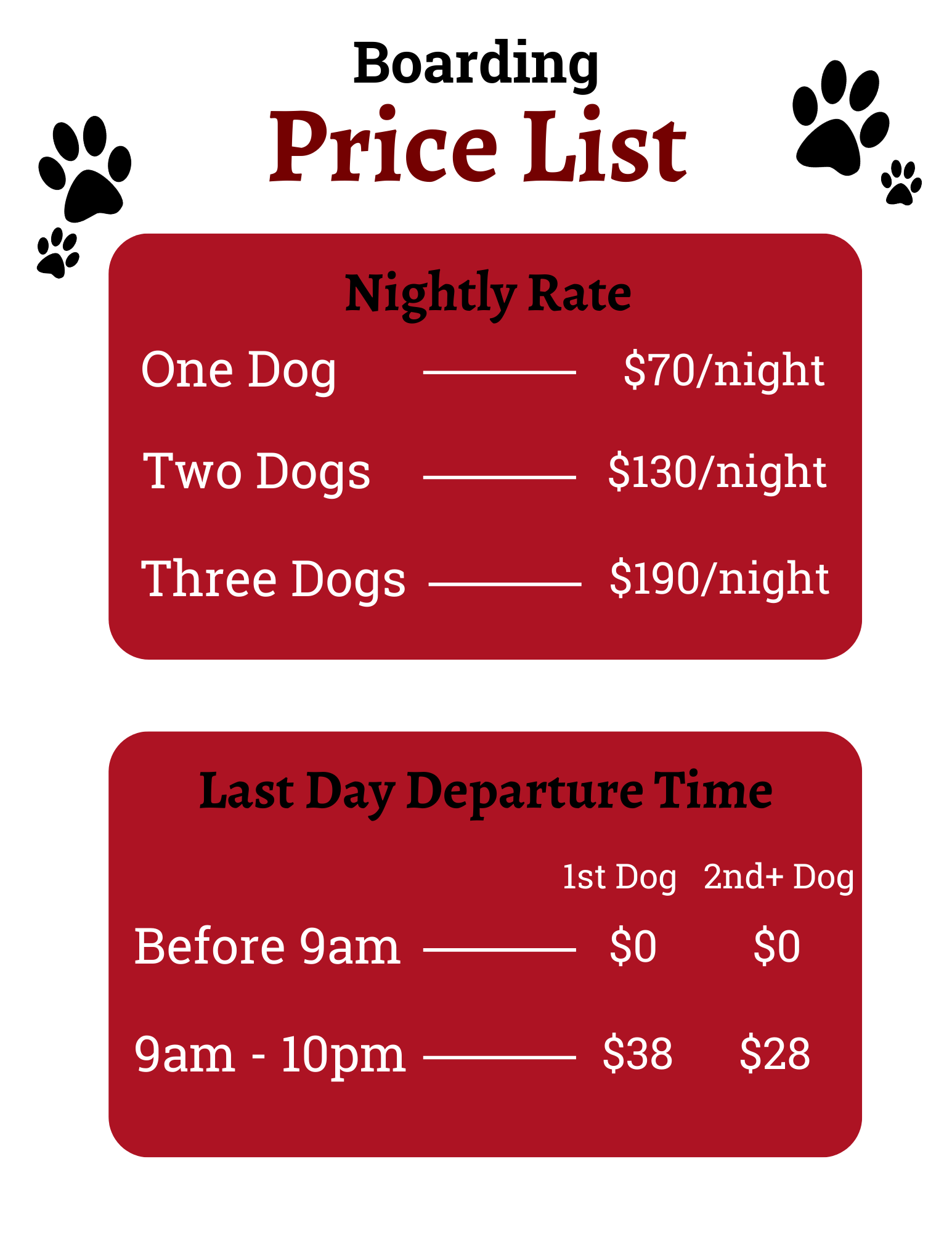 boarding price list (1)